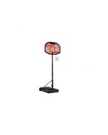 Canestro da basket SAN JOSE' (con colonna e base zavorrabile) H. 225-305 cm GARLANDO cod. BA-23