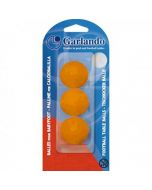 Blister mit 3 GARLANDO Standardkugeln in Orange