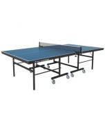 Tavolo ping pong Club Indoor con ruote - piano blu - per interno GARLANDO 