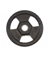 Disco ghisa gommato  - 25 kg. tri grip DGG-TG25 