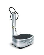 Pro 5 Vibrationsplattform Silberfarbene Power Plate Generalüberholt