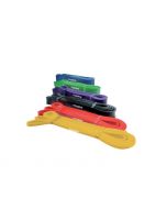 Power Band elastico di resistenza ad anello giallo Toorx Cod. AHF-251