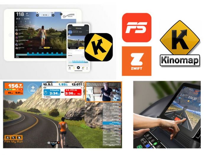 BODYTONE -DT16+ - Tapis de course16Km/h - CONNECTÉ Kinomap, Zwift