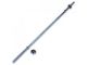 Barbell 180 cm chromé Diamètre 28 mm avec vis TecnoFit Code BIL18028MMVITE