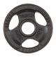 Disco ghisa nera - 2,5 kg. tri grip DGN-TG2.5