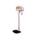 Canestro da basket TUCSON (con colonna e base zavorrabile) H. 195-260 cm GARLANDO cod. BA-211