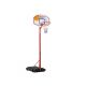 Canestro da basket DETROIT (con colonna e base zavorrabile) H. 210-260 cm GARLANDO cod. BA-22