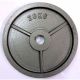 Disque de poids olympique 20 kg Ironman gris - trou 50 mm