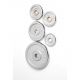 Plaque de poids en chrome 5 kg 28 mm BESCOMO IR91004-5