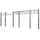 Cage murale 5 murs MASTER avec station de singe Toorx Art G75 5MMS