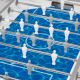G-500 PURE WHITE H2O Tischfußball mit GARLANDO Abgangspfosten
