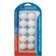 Blister di 10 palline bianche standard GARLANDO