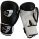 Gants de boxe PU Couleur Blanc et Noir GetFit GF737