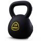 Caoutchouc ergonomique KETTLEBELL 20kg Noir ZIVA JOHNSON