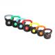 Kettlebell 12 kg noir et rouge GetFit GF180