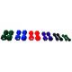 2 x 0,5 kg Neoprenlenker GetFit GF100