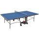 Tavolo da Ping Pong Advance Outdoor con ruote di servizio - piano blu - per esterno Garlando