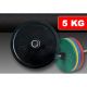 Disco Pesi Gommato Bumper  5 Kg olimpionico 