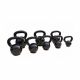 KETTLEBELL - 6 kg ghisa base in gomma KGV-6 Toorx