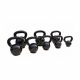 KETTLEBELL - 16 kg. Gusseisengummibasis KGV-1