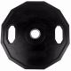 Plaque en fonte Tunturi 20kg trou 50mm