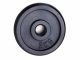 Disco Pesi ghisa 2 Kg 25 mm nero