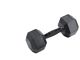 1 kg Guidon Hexagonal Caoutchouté Absolute Line Toorx Code AMEG-1