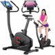 Vélo d'appartement électromagnétique BLX Physio 6 avec volant d'inertie App 14 kg