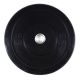 Disco Olimpionico Bumper Nero 10 kg Foro 50 mm TecnoFit Cod. DB10