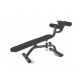 Panca Addominali Regolabile WBX B 3200 Colore Nero Toorx Professional Cod. WBX-B3200