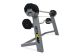 Poids ajustable jusqu'à 36,4 kg (y compris les poids des barres de crémaillère) MX 80 IronMaster Cod.MX80