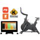 Vélo Spinning Electro Magnétique Enerfit SPX 9900 Volant 25 Kg Écran Tactile 16 Pouces Android